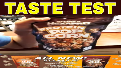 ALLMAX NUTRITION HEXAPRO PROTEIN POPCORN TASTE TEST REVIEW