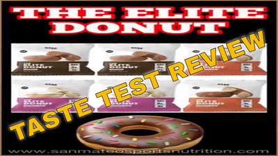 ELITE SWEETS NEW KETO PROTEIN DONUT REVIEW | LOW CARB DONUT TREAT