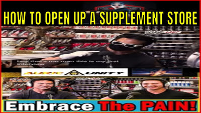 TEASER - HOW TO OPEN UP A SUPPLEMENT STORE Starts with Leadership Mentality Mindset