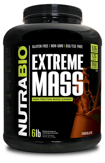 NutraBio Extreme Mass Weight Gainer at San Mateo Sports Nutrition