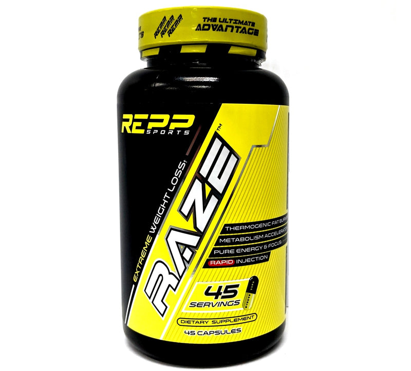REPP SPORTS RAZE EXTREME WEIGHT LOSS DIETARY SUPPLEMENT - San Mateo Sports Nutrition