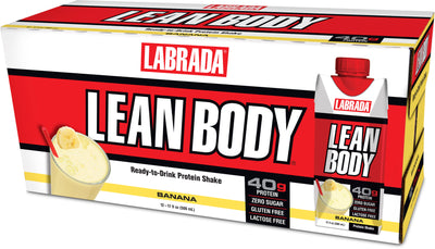 LABRADA LEAN BODY PROTEIN SHAKE BANANA - San Mateo Sports Nutrition