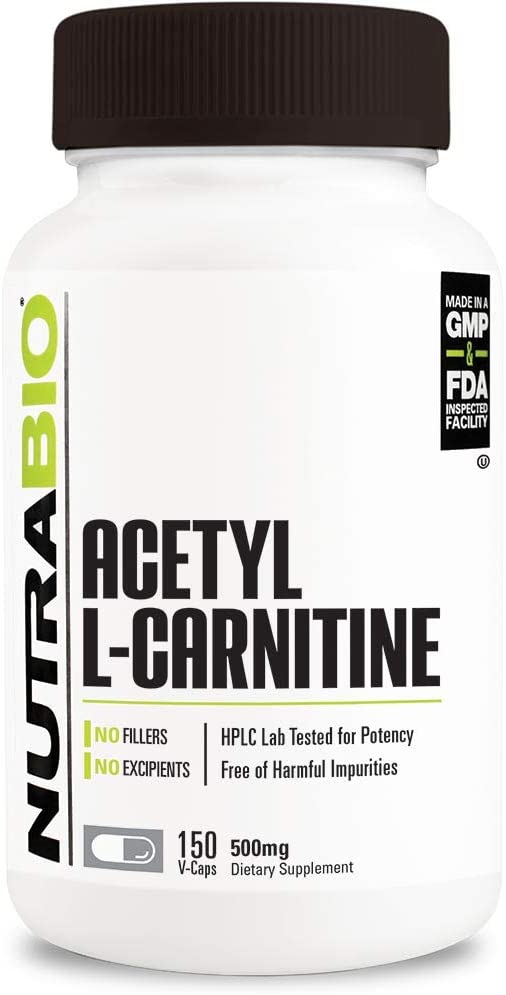 NUTRABIO ACETYL L-CARNITINE DIETARY SUPPLEMENTS - San Mateo Sports Nutrition