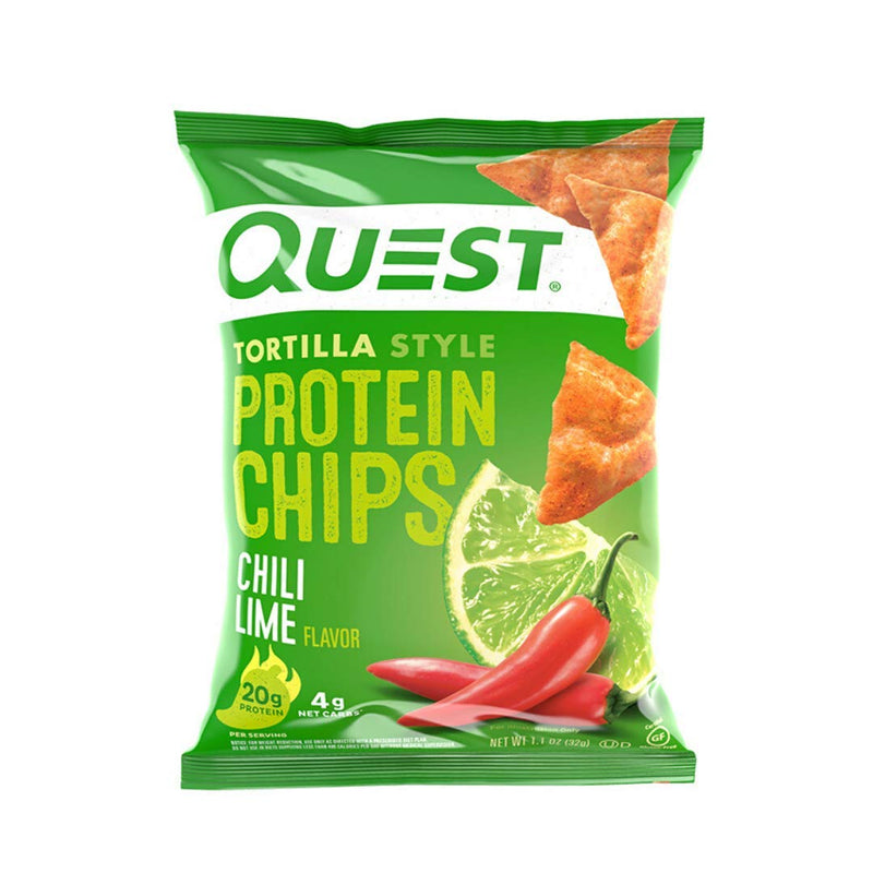 QUEST ORIGINAL STYLE PROTEIN CHIPS - CHILI LIME - San Mateo Sports Nutrition
