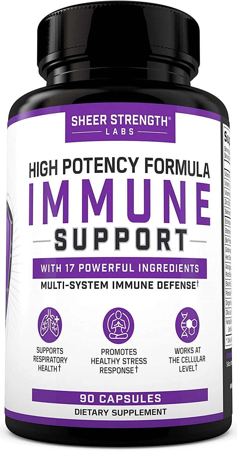SHEER STRENGTH LABS IMMUNE SUPPORT DIETARY SUPPLEMENTS - San Mateo Sports Nutrition