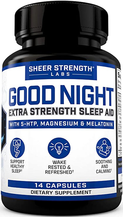 SHEER STRENGTH LABS GOOD NIGHT EXTRA STRENGTH SLEEP AID - San Mateo Sports Nutrition