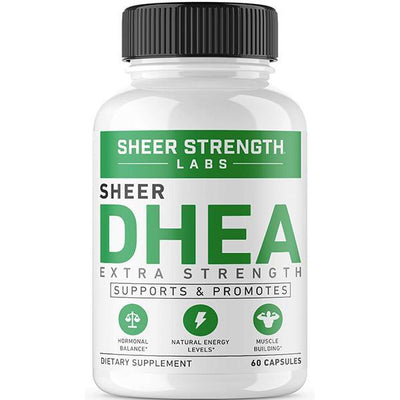 SHEER STRENGTH LABS SHEER DHEA EXTRA STRENGTH DIETARY SUPPLEMENT - San Mateo Sports Nutrition