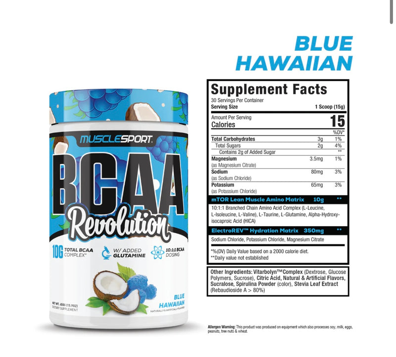 MUSCLESPORT BCAA REVOLUTION - San Mateo Sports Nutrition