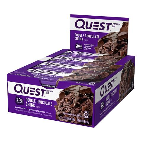 QUEST PROTEIN BAR - DOUBLE CHOCOLATE CHUNK - San Mateo Sports Nutrition