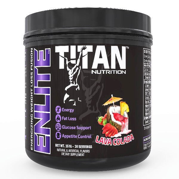 TITAN NUTRITION ENLITE ENERGIZING WEIGHT LOSS FUSION - San Mateo Sports Nutrition