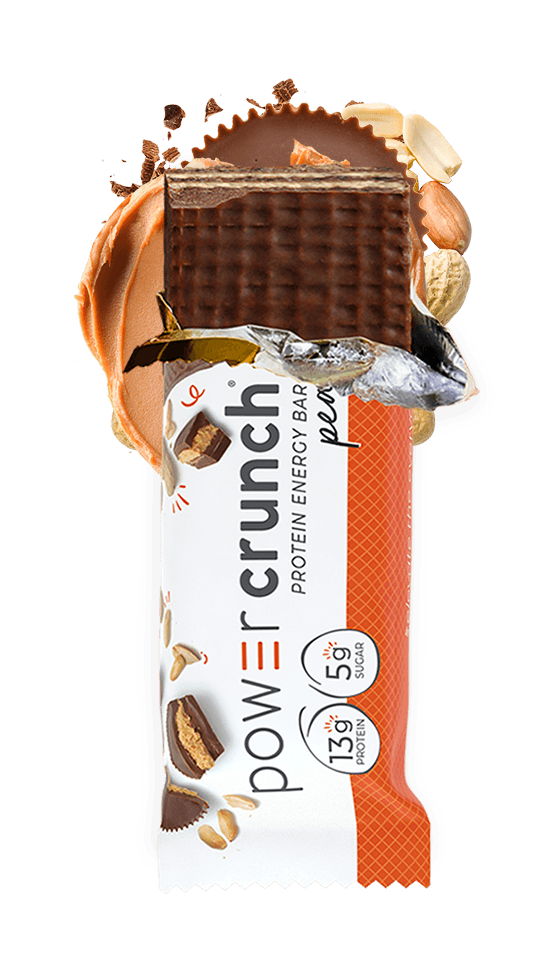 POWER CRUNCH PROTEIN BAR - PEANUT BUTTER FUDGE - San Mateo Sports Nutrition