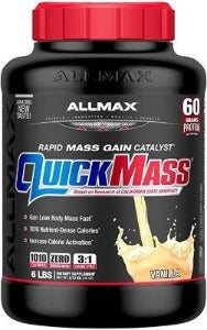 ALLMAX QUICKMASS 6LBS WEIGHT GAINER - San Mateo Sports Nutrition